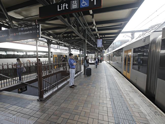 A 16-year-old girl was fined at Central Station for travelling from Avoca without a reasonable.