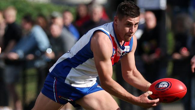 Michael Ercolano in action for West Preston-Lakeside. Picture: George Sal