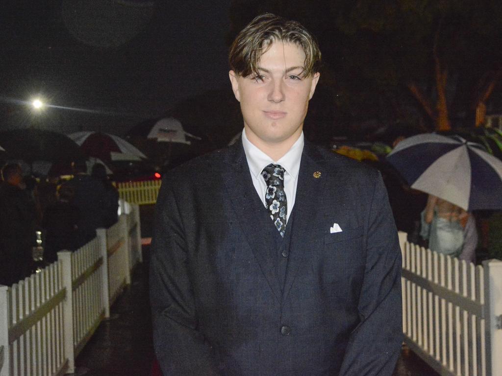 Jason Buckley at Wilsonton State High School formal at Clifford Park Racecourse, Wednesday, November 13, 2024. Picture: Tom Gillespie