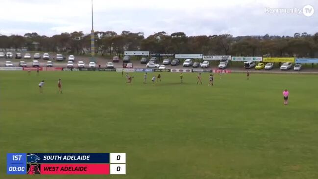 Replay: SANFL Intrastate Carnival - South Adelaide v West Adelaide (U15 Metro Boys)