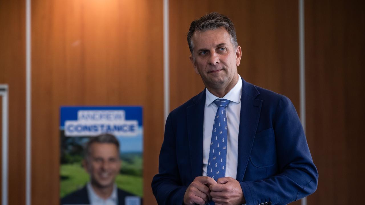 Prime Minister Scott Morrison joins Andrew Constance for a Community Afternoon Tea at the Nowra Golf Club with local community stakeholders and business owners. Picture: Jason Edwards