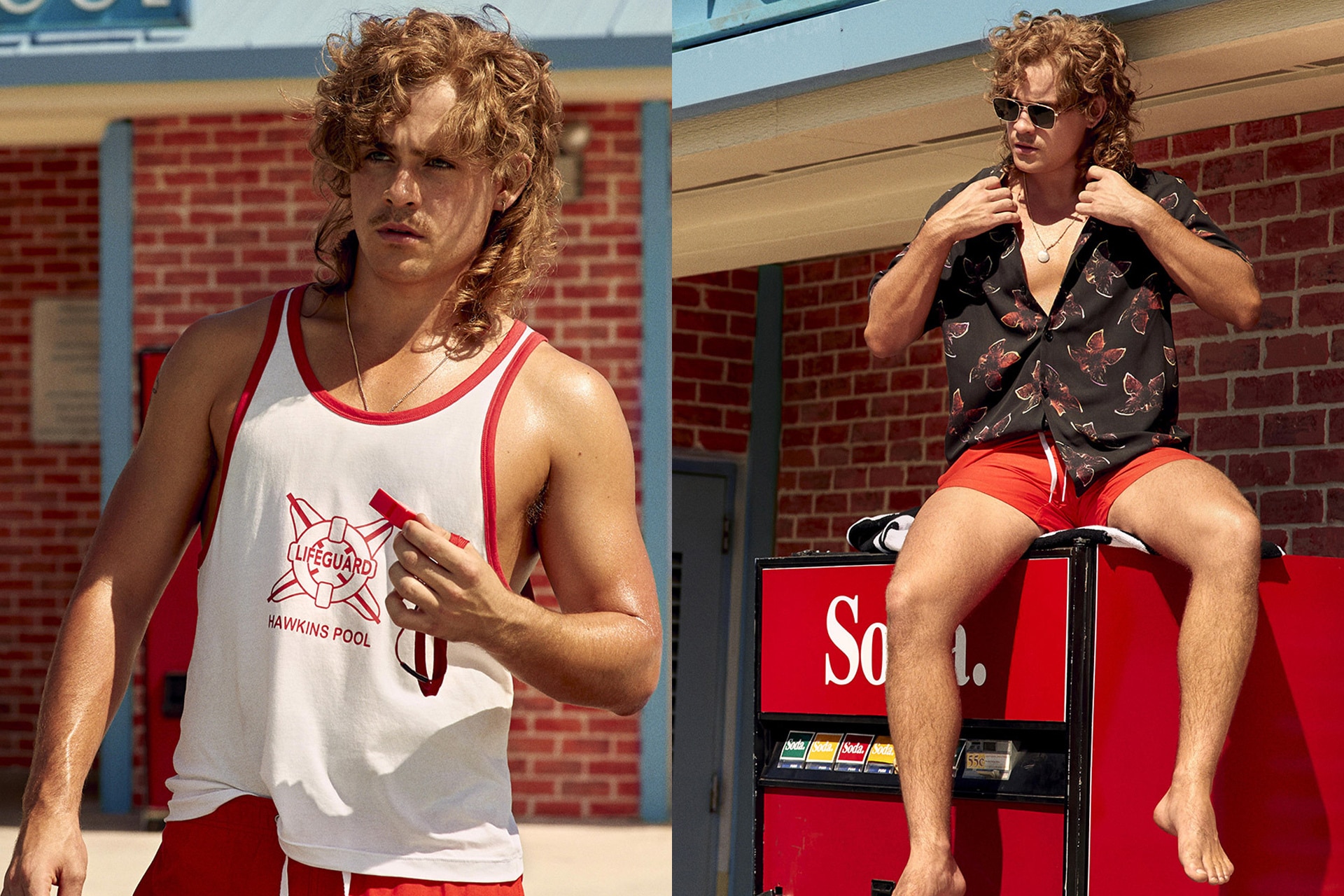 Stranger things outlet shorts h&m