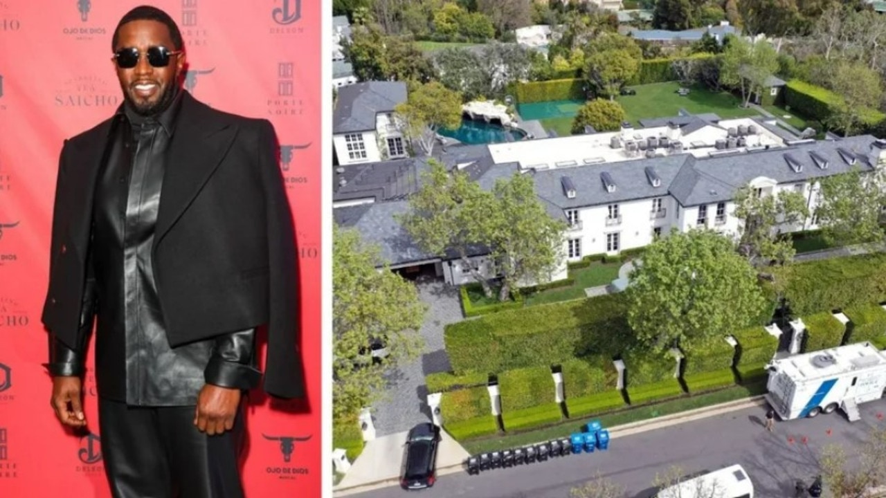 Sean Diddy Combs is selling his lavish LA mansion. Pictures: Realtor/Getty