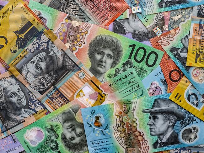 AUSTRALIA - NewsWire Photos - General view editorial generic stock photo image of Australian cash money currency. Picture: NewsWire / Nicholas Eagar