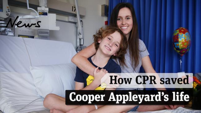 ​How CPR saved Cooper Appleyard's life