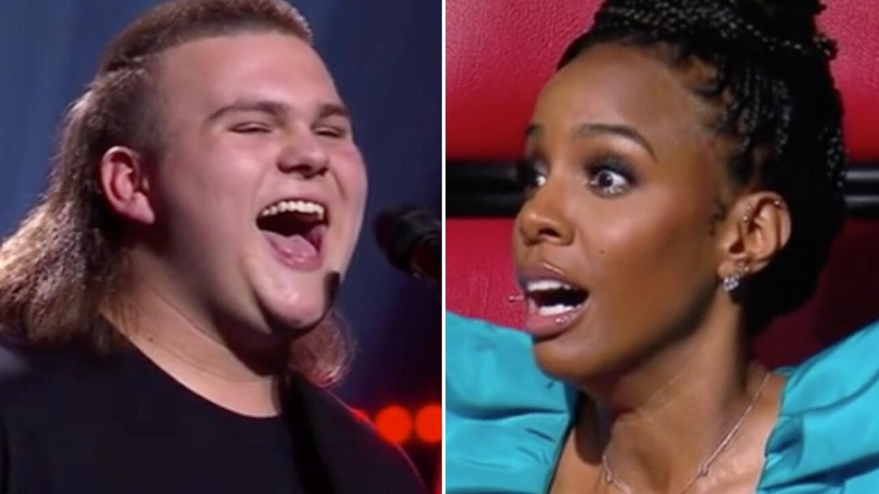 The Voice Australia blind auditions: Teenager Adam Ludewig with mullet ...