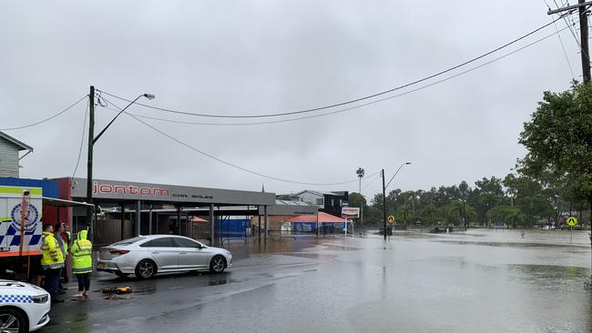 Rescue crews will resume the search for a man missing in flood waters at Lismore.