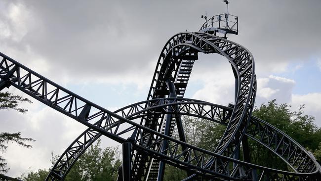 Currently deserted, a general view of the Smiler rollercoaster. Picture: Christopher Furlong