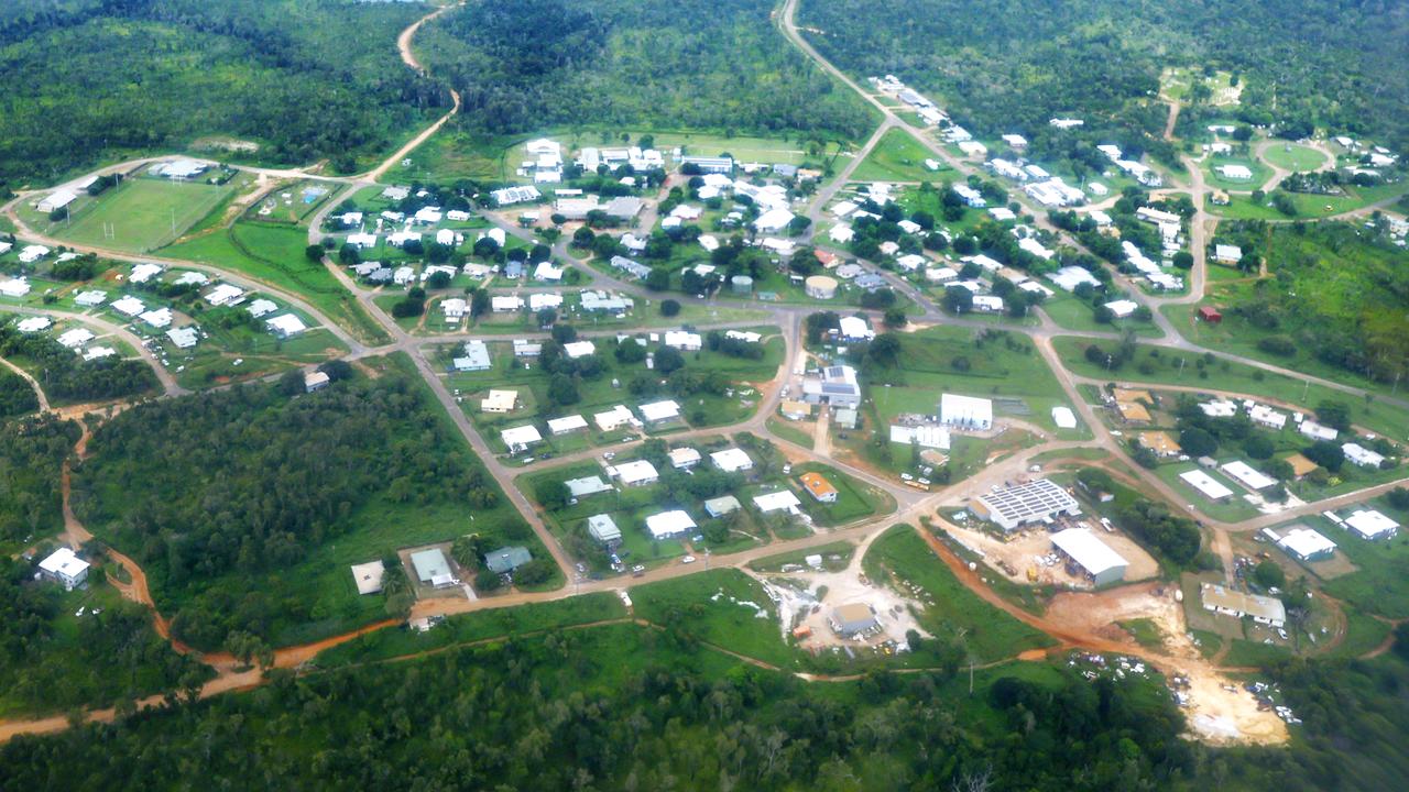 Lockhart River, a small Indigenous town north of Cairns on Cape York in Far North Queensland. Picture: Brendan Radke