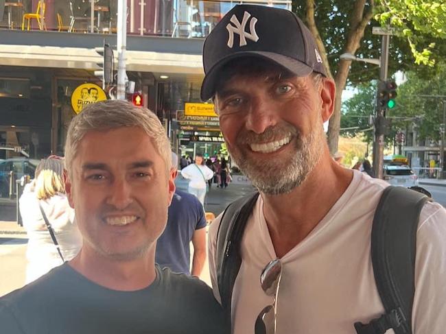 former Liverpool manager Jurgen Klopp has been spotted on holiday in Adelaide