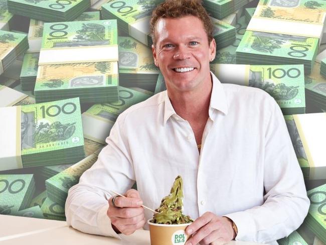 Soft serve entrepreneur Justin Fischer.