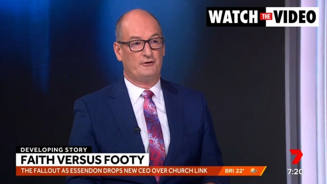 Kochie slams leader from Thorburn's church (Sunrise)