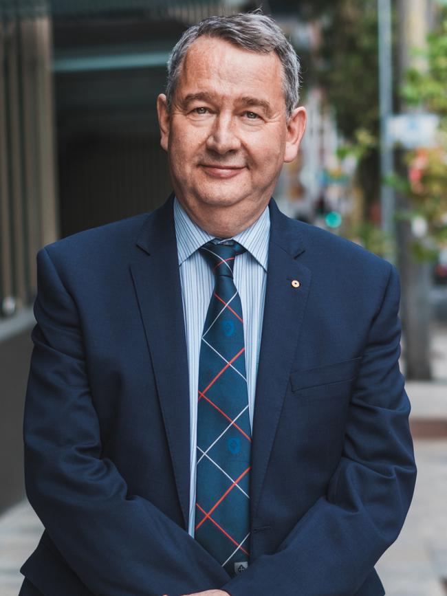 Professor Greg Craven, vice-chancellor of Australian Catholic University. Picture: Supplied