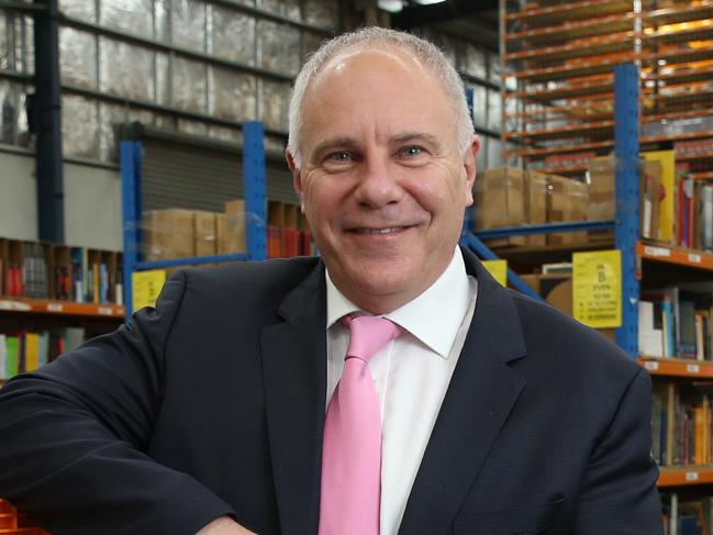 09/09/2020. Booktopia CEO Tony Nash, photographed at the company's distribution centre in Lidcombe in Sydney's West. Britta Campion / The Australian