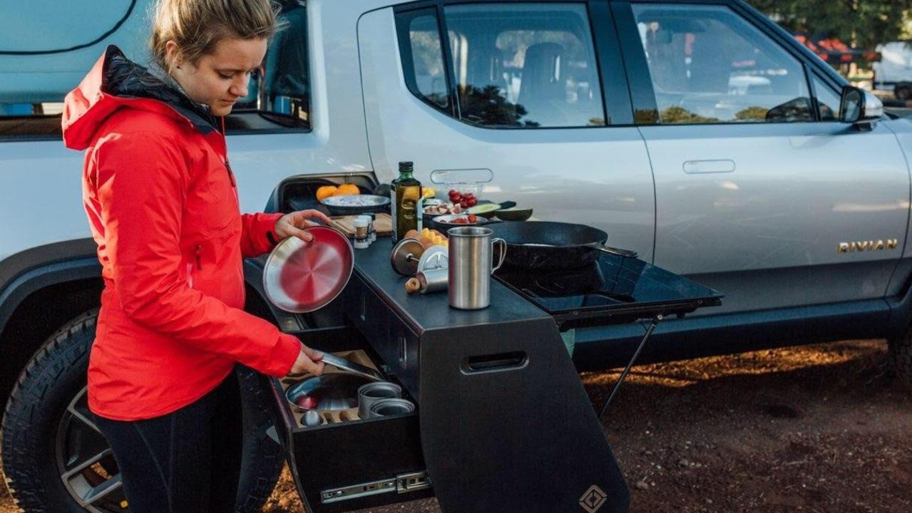 It is pitched at campers with plenty of adventure accessories such as electric kitchenettes.