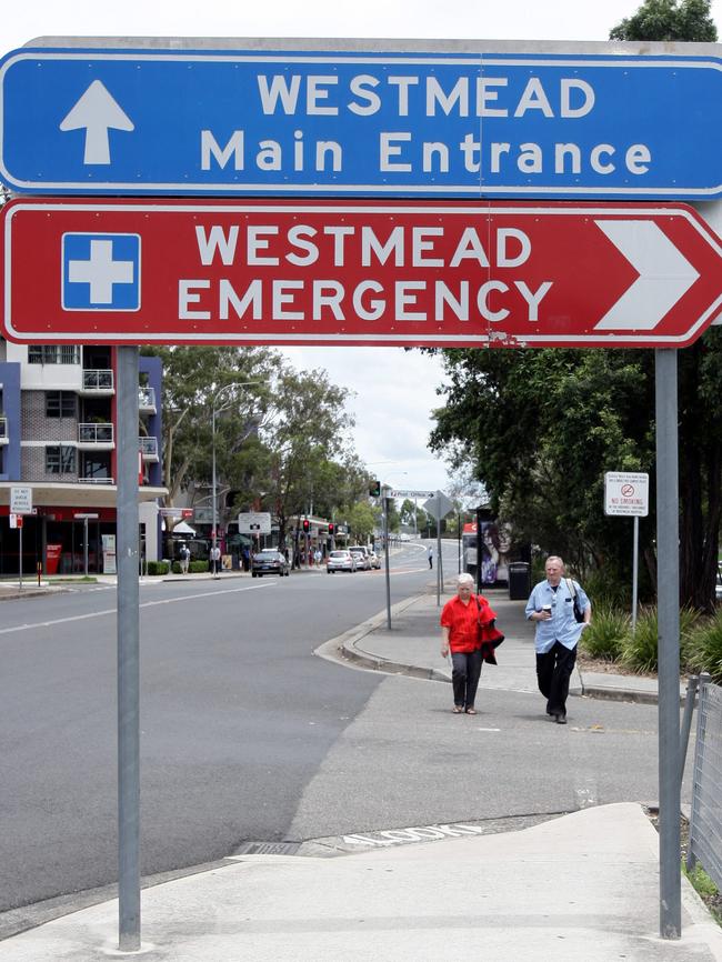 Westmead Hospital has been involved in the drug trial. Picture: Jeff Herbert