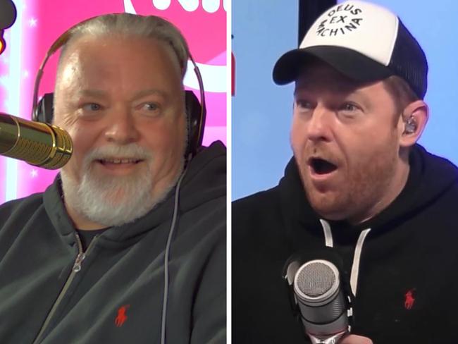 Kyle Sandilands and Jase Hawkins are two radio veterans.