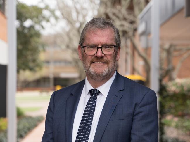 University of Southern Queensland's new Chancellor John McVeigh at UniSQ as they announce the new Chancellor. Tuesday, August 20, 2024. Picture: Christine Schindler