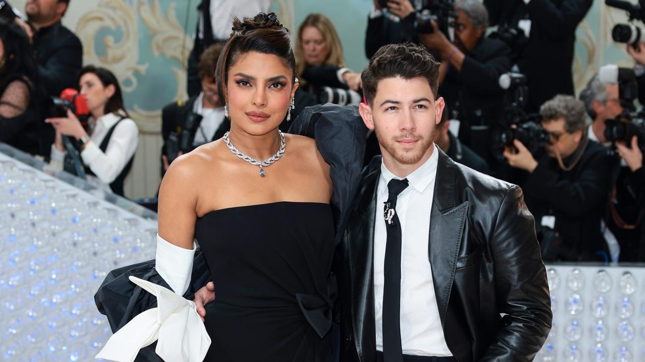 With her husband, Nick Jonas, at the 2023 Met Gala. Picture: Dimitrios Kambouris/Getty Images for The Met Museum/Vogue