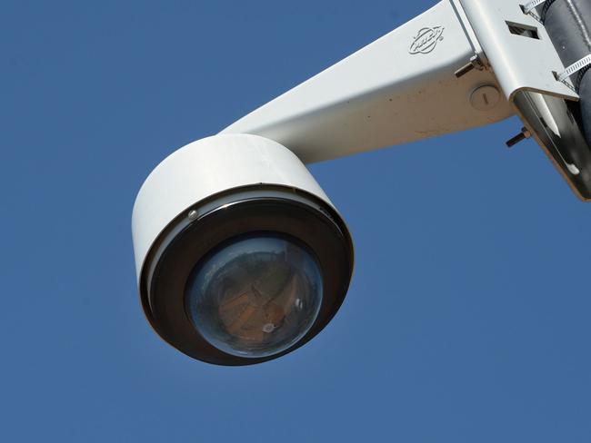 CCTV security camera.