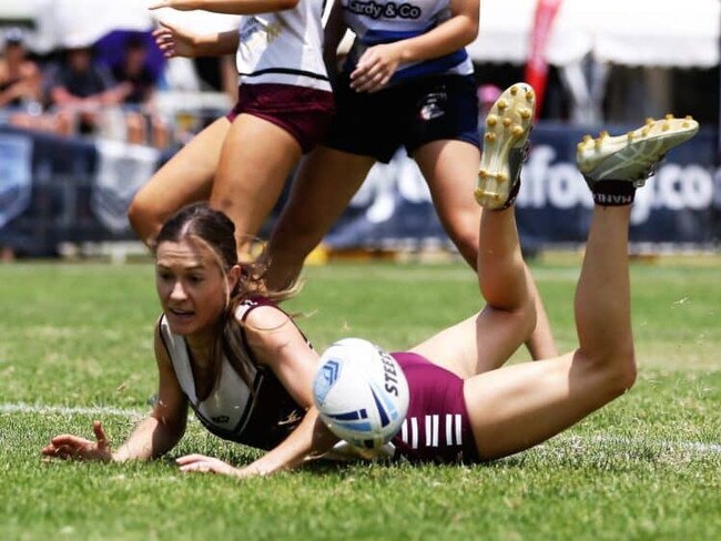 Hannah Dyball. Picture: Manly Warringah Touch Association