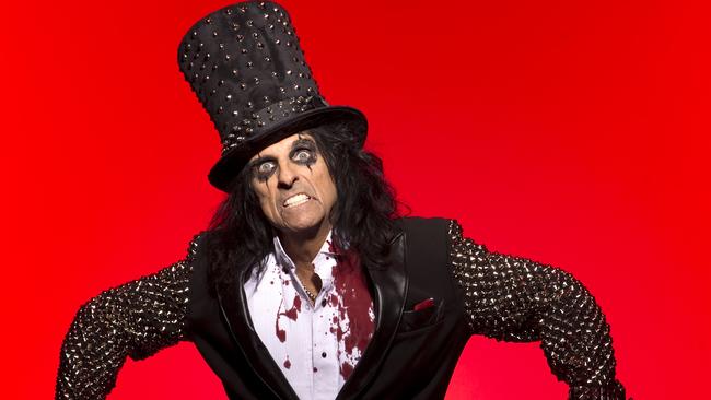 He will rock out — Alice Cooper is set to make his lucky 13th visit to Australia in October.