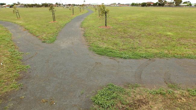 The area where the alleged attack took place. Picture: Alison Wynd