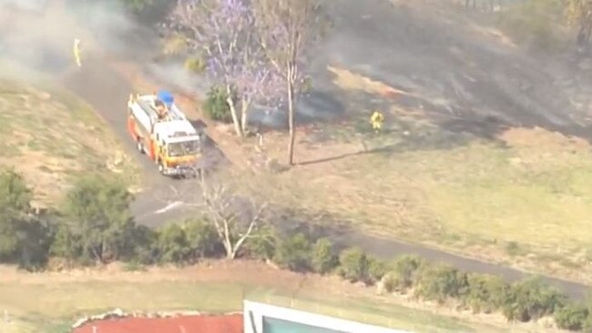 Bushfire at The Gap. Photo: 7 News