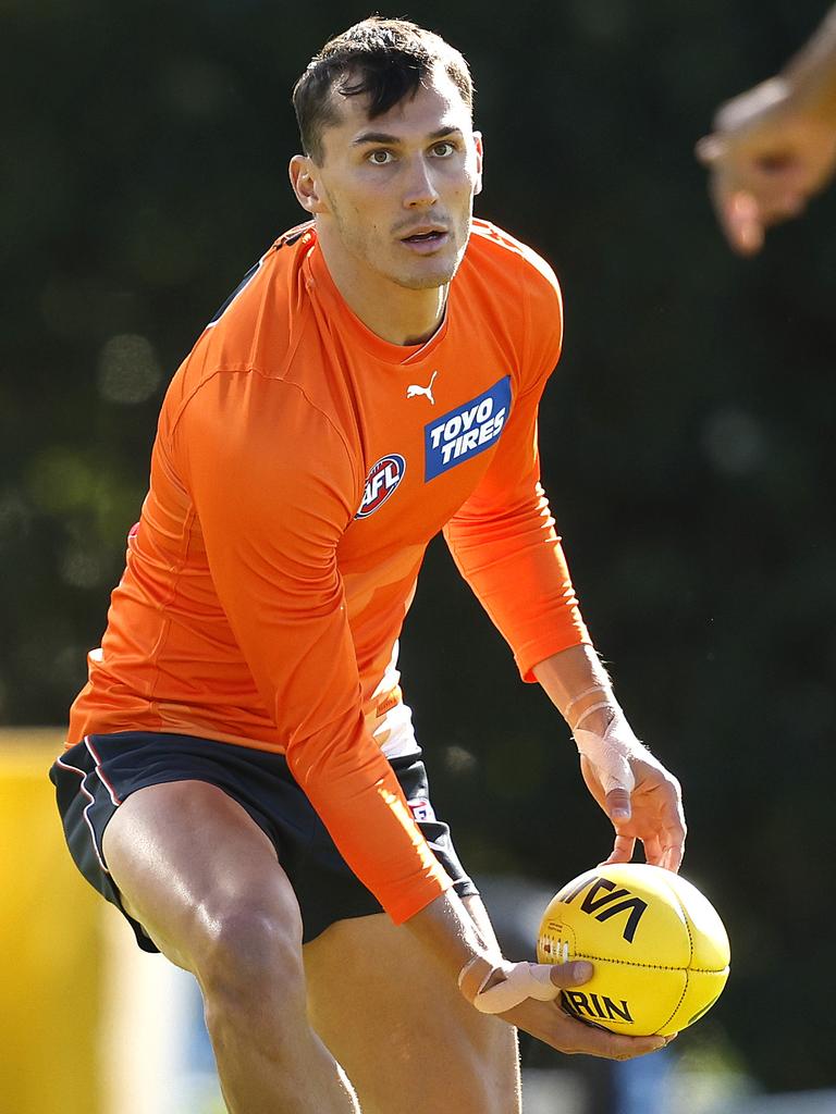 Isaac Cumming has found himself on the outer at GWS this season. Picture: Phil Hillyard.