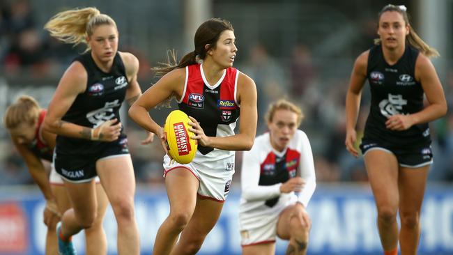 Georgia Patrikios has just re-signed for two years. Picture: AAP Image/Rob Prezioso