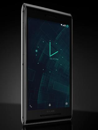 The front of the phone.