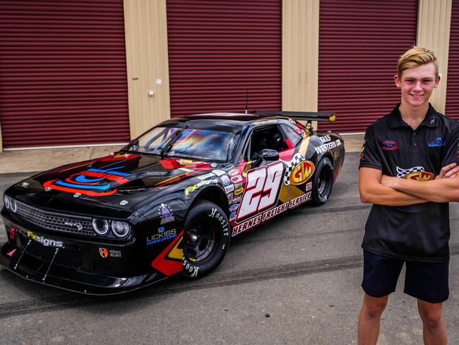 MUSCLE UP: Lismore-born Nathan Herne Supercar debut appears to be in doubt following the latest Motorsport Australia decision