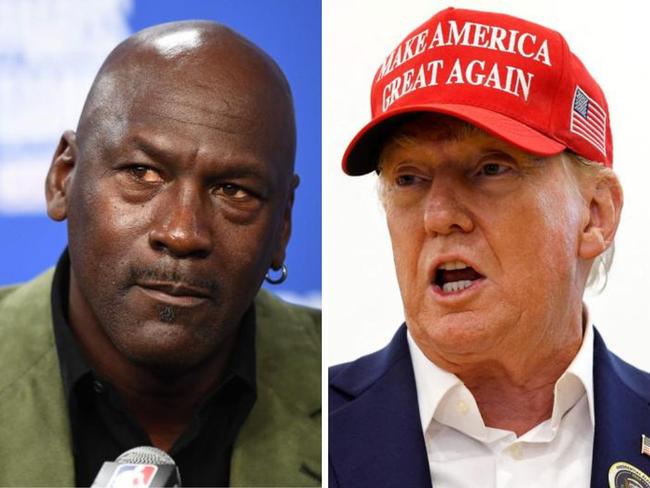 Michael Jordan and Donald Trump.