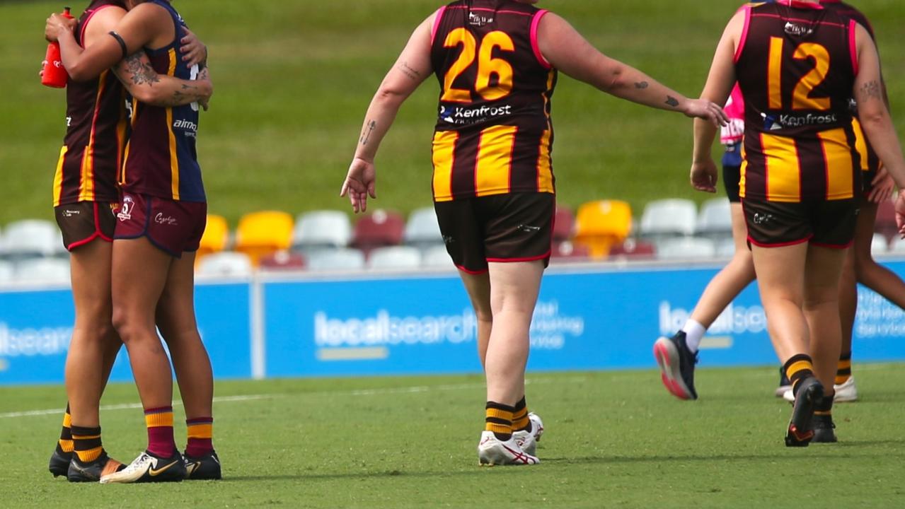 Cairns City Lions v Manunda Hawks preliminary final at Cazalys Stadium. AFLW Cairns 2024. Photo: Gyan-Reece Rocha