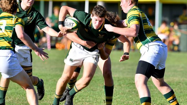 Villanova College player Gus Godwin . Picture, John Gass