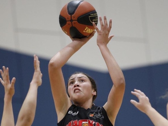 Monique Bobongie, 13, became the first basketball player from Mackay to be named in the National Performance Program.