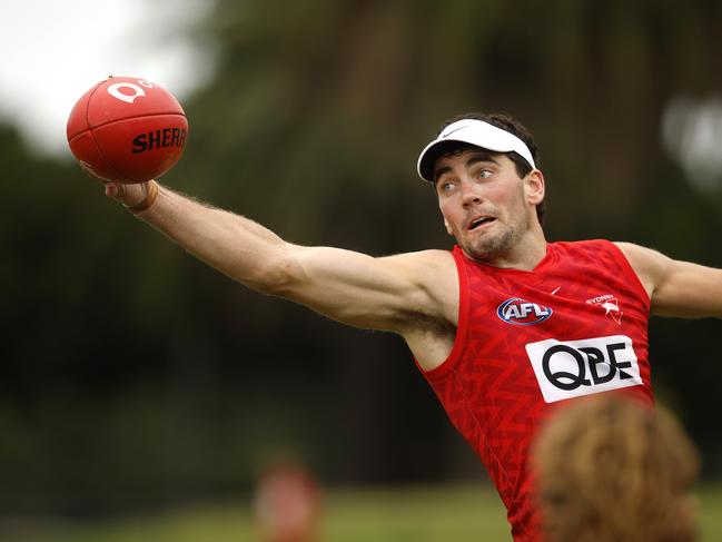 Tom McCartin will be the key man in Sydney’s defence this year. Picture: Phil Hillyard