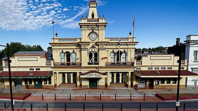 The town hall of Glenn Innes, NSW Photo courtesy of Glenn Innes Tourism