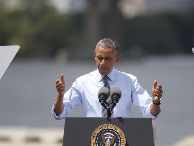 US President Barack Obama addresses the plane crash of flight MH17.