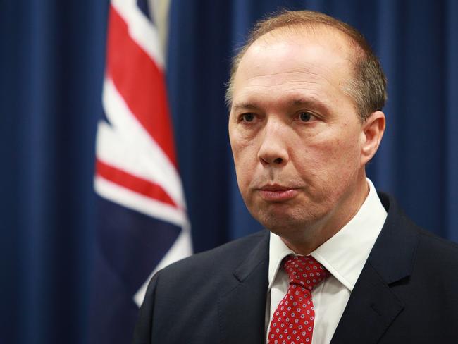 The protesters targeted Dutton’s office. Photo: Claudia Baxter