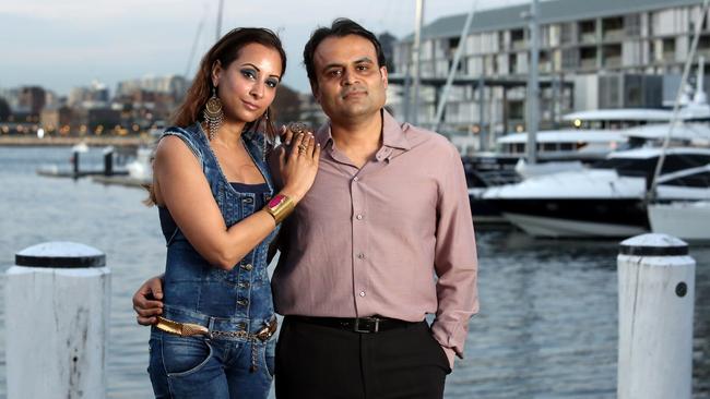 Pankaj and Radhika Oswal accuse the ANZ of ‘racial bigotry’ as part of their suit against the bank. Picture: James Croucher