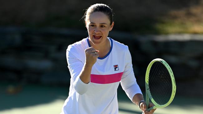 Queensland tennis great Ash Barty. (Photo by Hannah Peters/Getty Images)