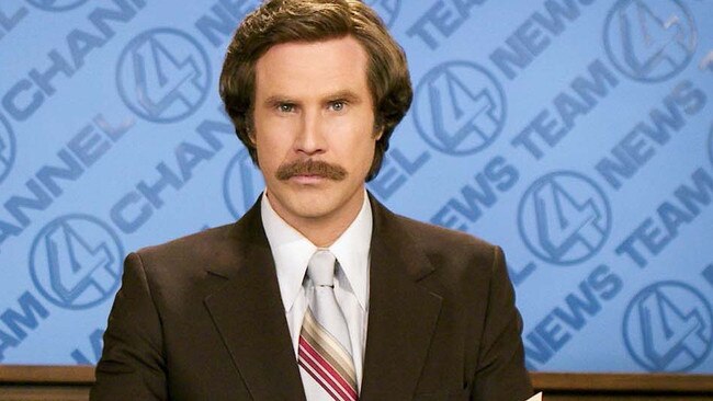 Ron Burgundy may have been the inspiration for one Victoria Police officer who liked to look his best while fronting the media.