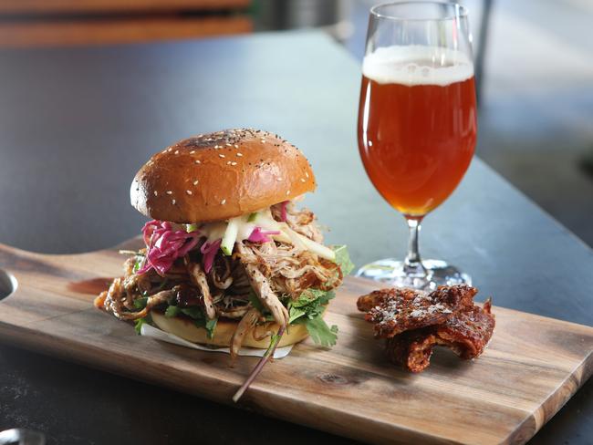 <h2>GET CRAFTY  </h2> The folk behind Tippler’s Tap in Newstead have opened Tomahawk, a shinier offering at Grey St, South Brisbane, with a stainless steel panel housing 13 different unmarked handles that pour a regularly rotating selection of domestic and imported ales and lagers.<a href=