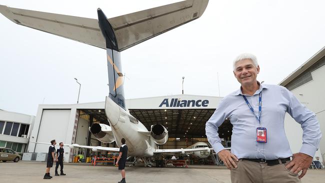 Managing Director of Alliance Airlines Scott McMillan. Picture: Lyndon Mechielsen