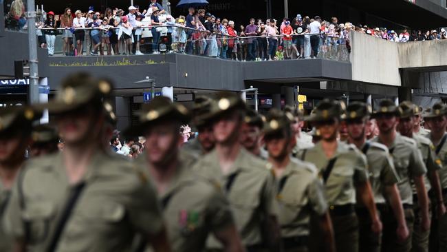 Brisbane 2023 Anzac Day parade. Photo by Dan Peled/Getty Images