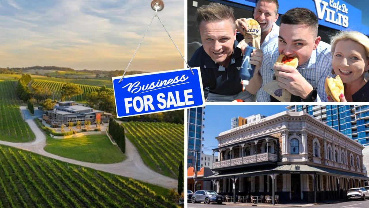 Listed: Iconic pub, wineries, Cafe De Vilis – SA businesses for sale