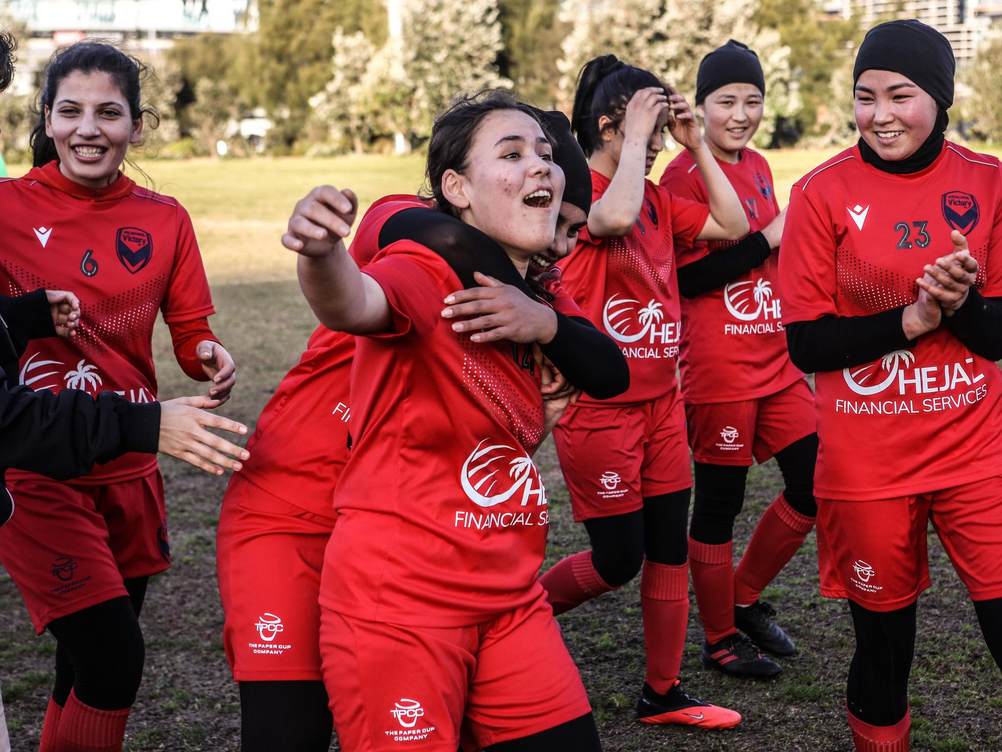 Afghanistan women's soccer team to debut uniforms with built-in