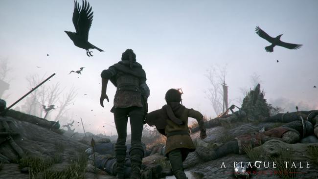 The focus in A Plague Tale becomes more on stealth and puzzle-solving.