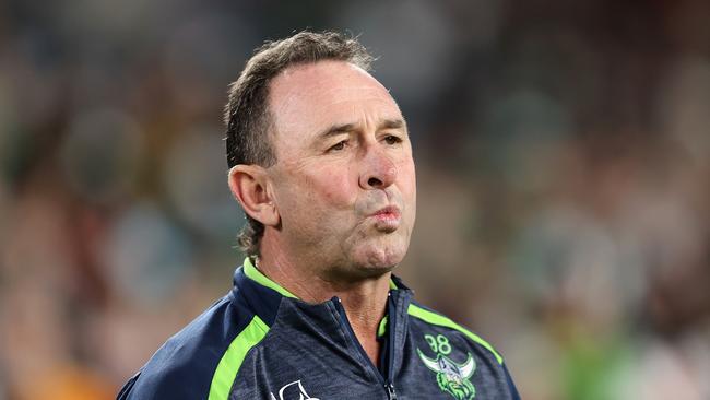 Raiders coach Ricky Stuart. (Photo by Brendon Thorne/Getty Images)